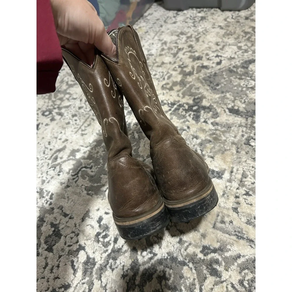Smokey Mountain Youth Girls Cowboy Boots Size 6